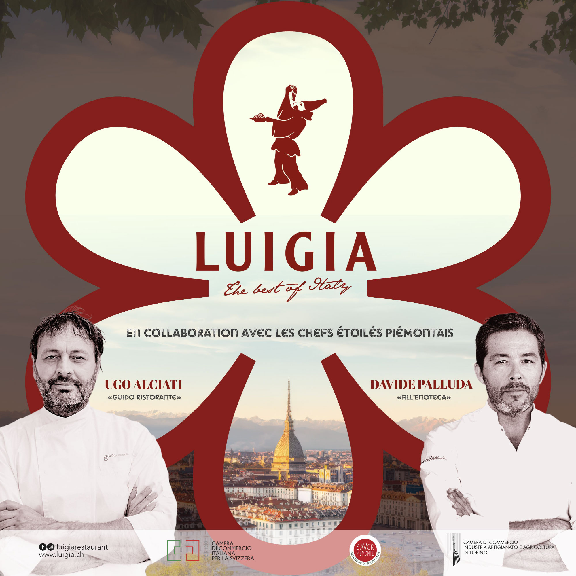 Menus étoilés chez Luigia