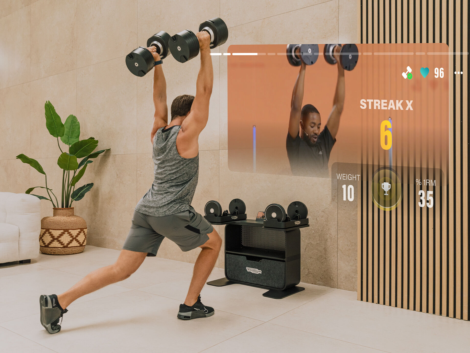 Connected Dumbbells