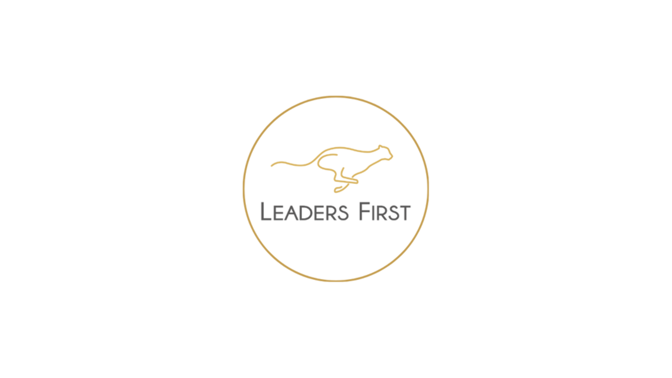 Leaders first