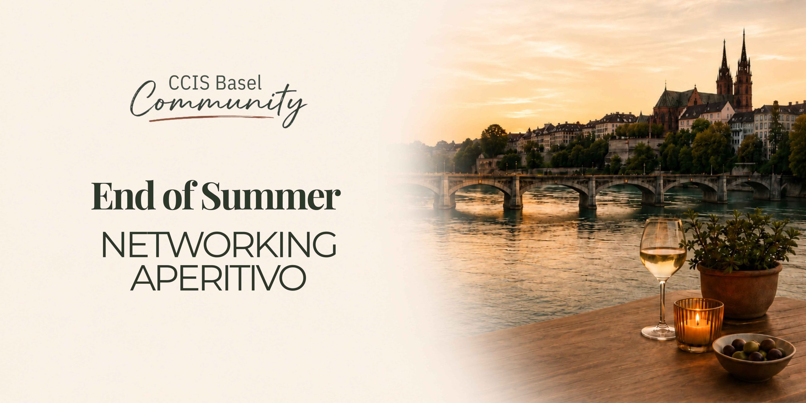 CCIS Basel Community
End-of-Summer Networking Aperitivo